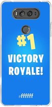 LG V20 Hoesje Transparant TPU Case - Fortnite - Victory Royale #ffffff