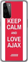 6F hoesje - geschikt voor OnePlus 9 Pro -  Transparant TPU Case - AFC Ajax Keep Calm #ffffff