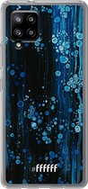 6F hoesje - geschikt voor Samsung Galaxy A42 -  Transparant TPU Case - Bubbling Blues #ffffff