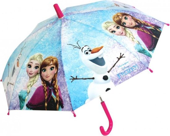 kopiëren Veel Refrein Disney Frozen Elsa Anna Olaf Paraplu 37.5cm Transparant | bol.com
