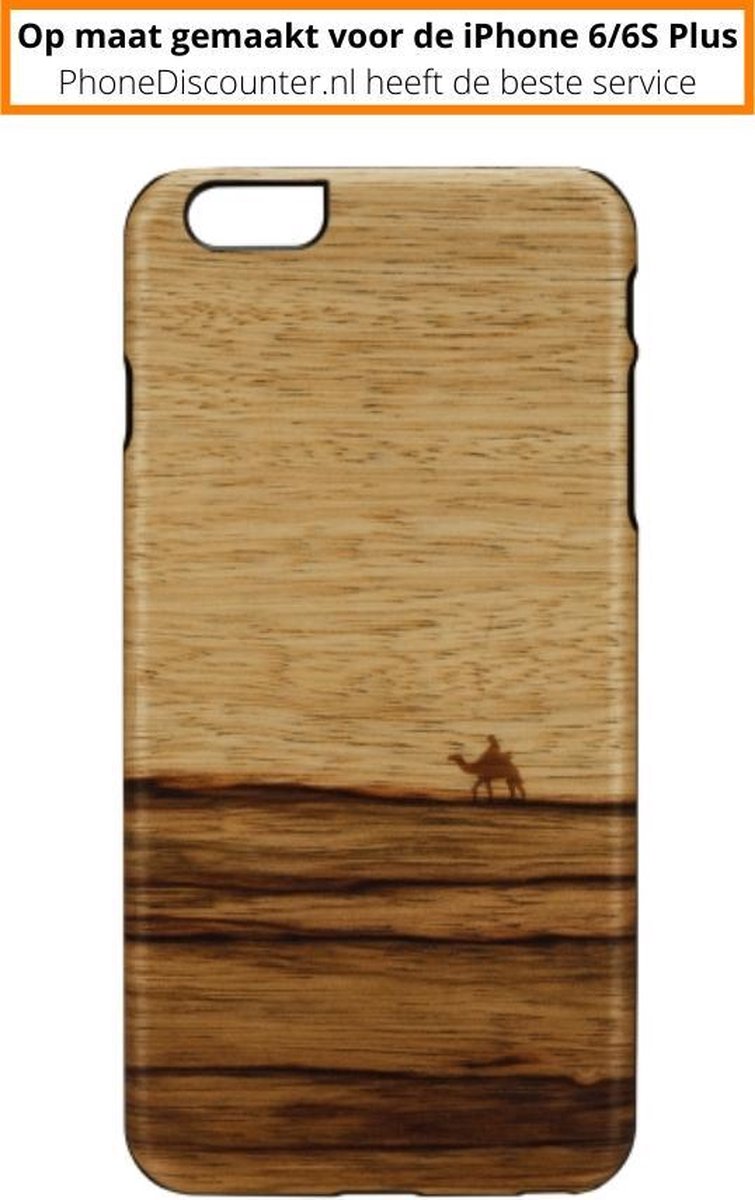 iphone 6S plus houten hoes | iPhone 6S Plus A1634 100% bomenhout case | iPhone 6S Plus beschermende cover hoes