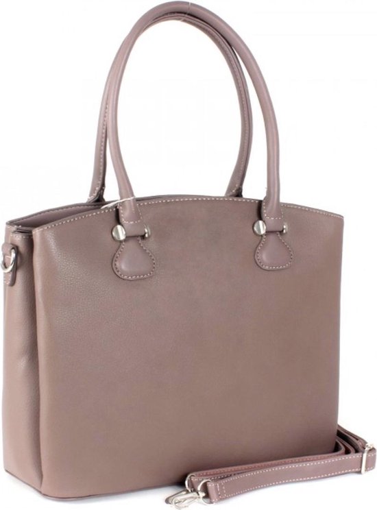 Zacht PU Leer Draagtas - Elegante Handtas Boodschappentas
