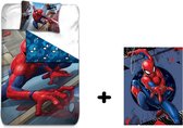 Spiderman dekbedovertrek + fleecedeken PROMOpack