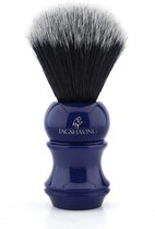 Blauw scheerkwast hars premie omgaan en zwart synthetisch haar gloednieuw ontwerp als een cadeau (Synthetic Shaving Brush)