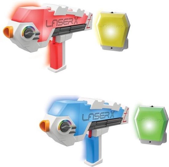 Laser X Revolution - Lasergame Set Voor Kinderen - Met 2 Laserguns en 2 Vesten - LaserX
