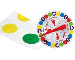foto van Twister Spel - Behendigheidsspel - Kinderen - Volwassenen - Doos