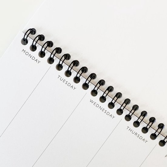 Vormgevoel - Planner (10 x 21 cm) - Planning - Weekplanner - Structuur