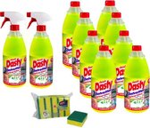 Dasty Ontvetter Pack: 2x Spuitfles + 8x Navulling + GRATIS set van 5x schuursponzen en 1x schoonmaakhandschoenen