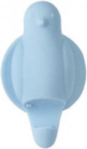 Balvi Tandenborstelhouder Birdie 7,4 Cm Siliconen Lichtblauw