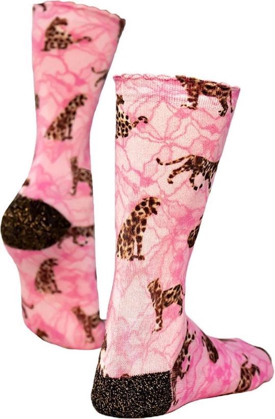 Sock My Feet - Grappige sokken dames - Maat 39-42 - Sock My Lazy Jaguar -  Jaguar... | bol.com