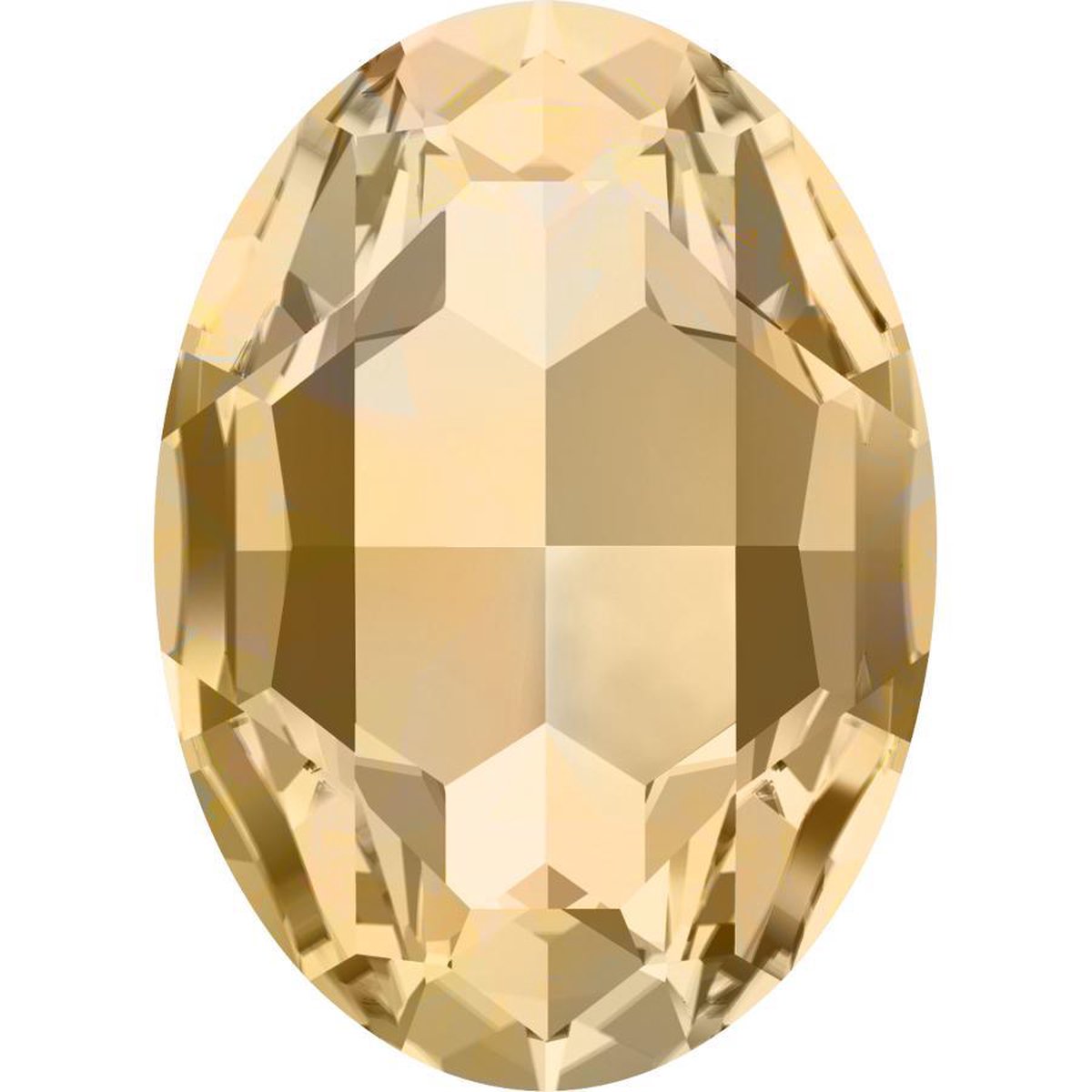 Swarovski Stenen, 10 stuks, Topaz 30x22mm, nr: 4127 - swarovski steentjes - steentje - steen - callance