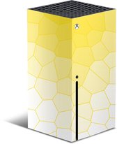 XBOX Series X Console Skin Cells Geel Sticker
