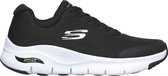 Skechers Arch Fit Heren Sneakers - Black/White - Maat 40