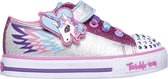 Skechers Shuffle Party Pets sneakers zilver - Maat 25