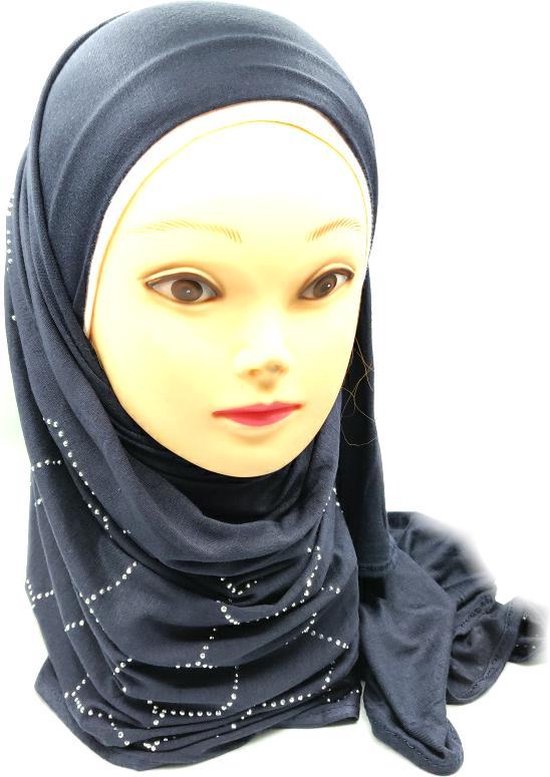 Foulard épais, joli hijab, écharpe.