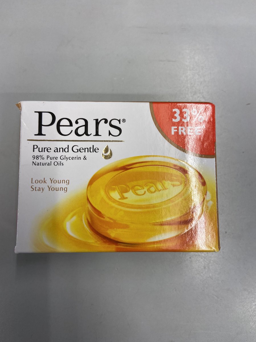 Pears soap pure and gentle 100 gram | bol