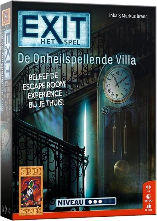 Thumbnail van een extra afbeelding van het spel Spellenbundel - 2 stuks - Bordspel - Exit - De Onheilspellende Villa & De Duistere Catacomben