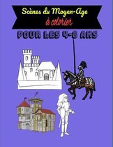 Scenes du Moyen-Age a colorier