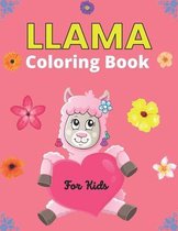 LLAMA Coloring Book For Kids