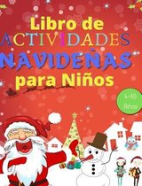 Libro de Actividades Navidenas para Ninos 4 a 10 Anos