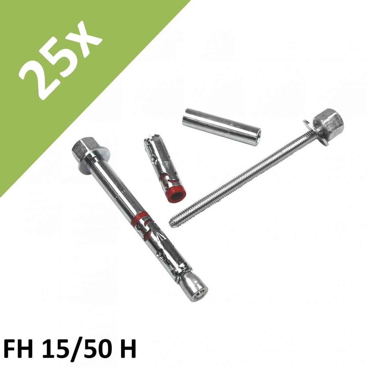 Fischer high performance anchor FH -  - 5) 25x FH 15/50 H