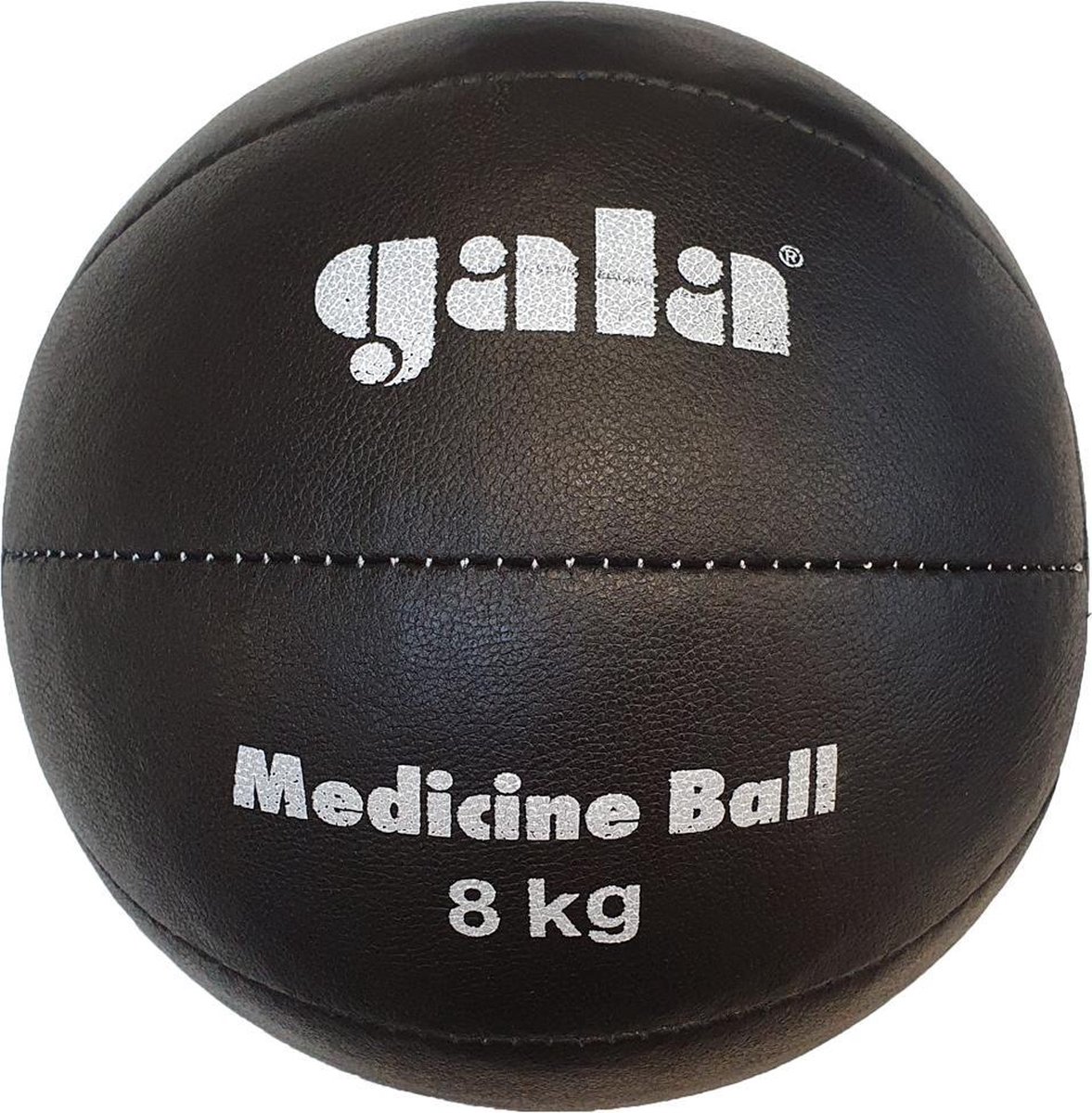 Gala Medicine Ball - Medicijn bal - 8 kg - Zwart Leer