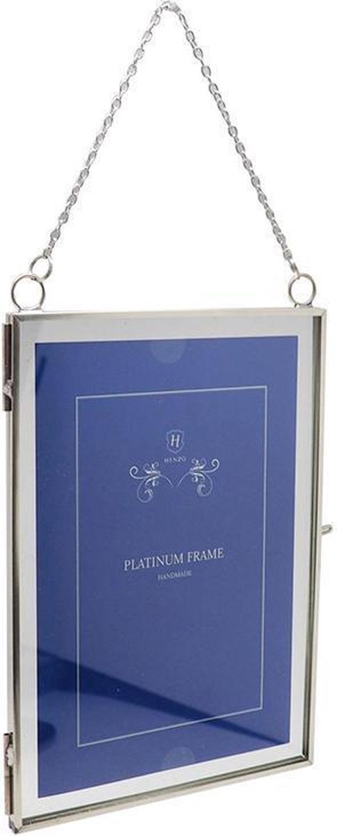 Henzo Fotolijst - Henzo - Platinum Vintage - Fotomaat 10x15 cm - Zilver
