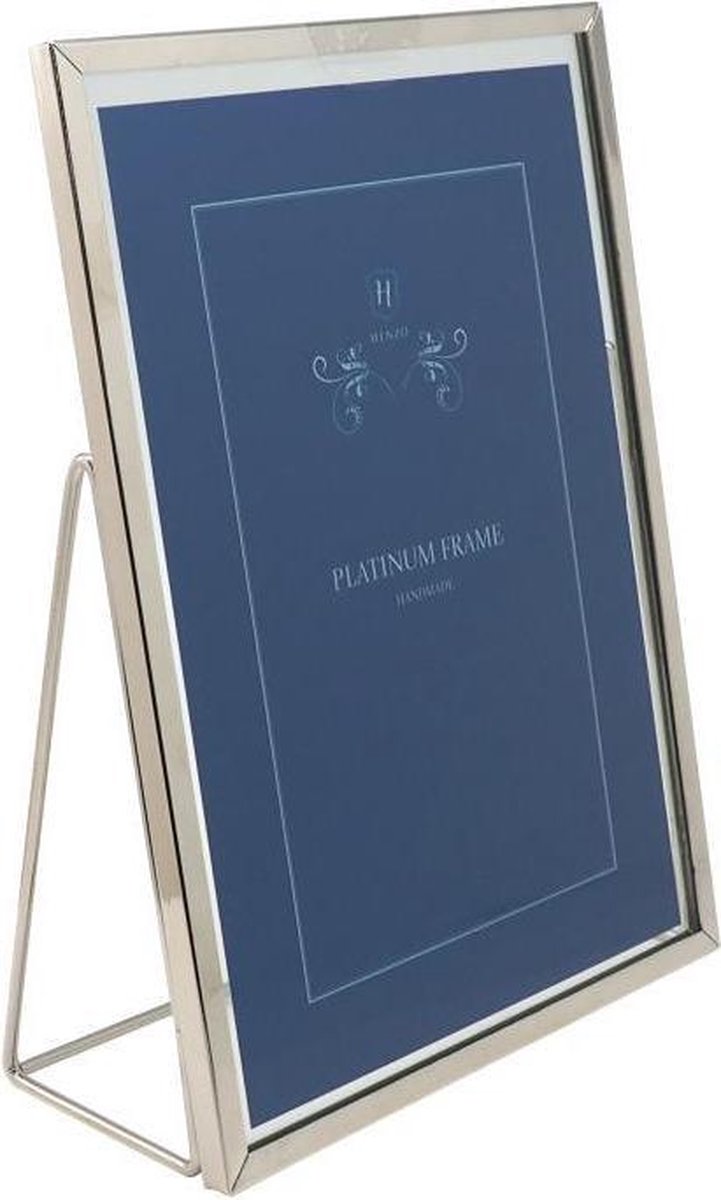 Henzo Fotolijst - Henzo - Platinum Triangle - Fotomaat 13x18 cm - Zilver