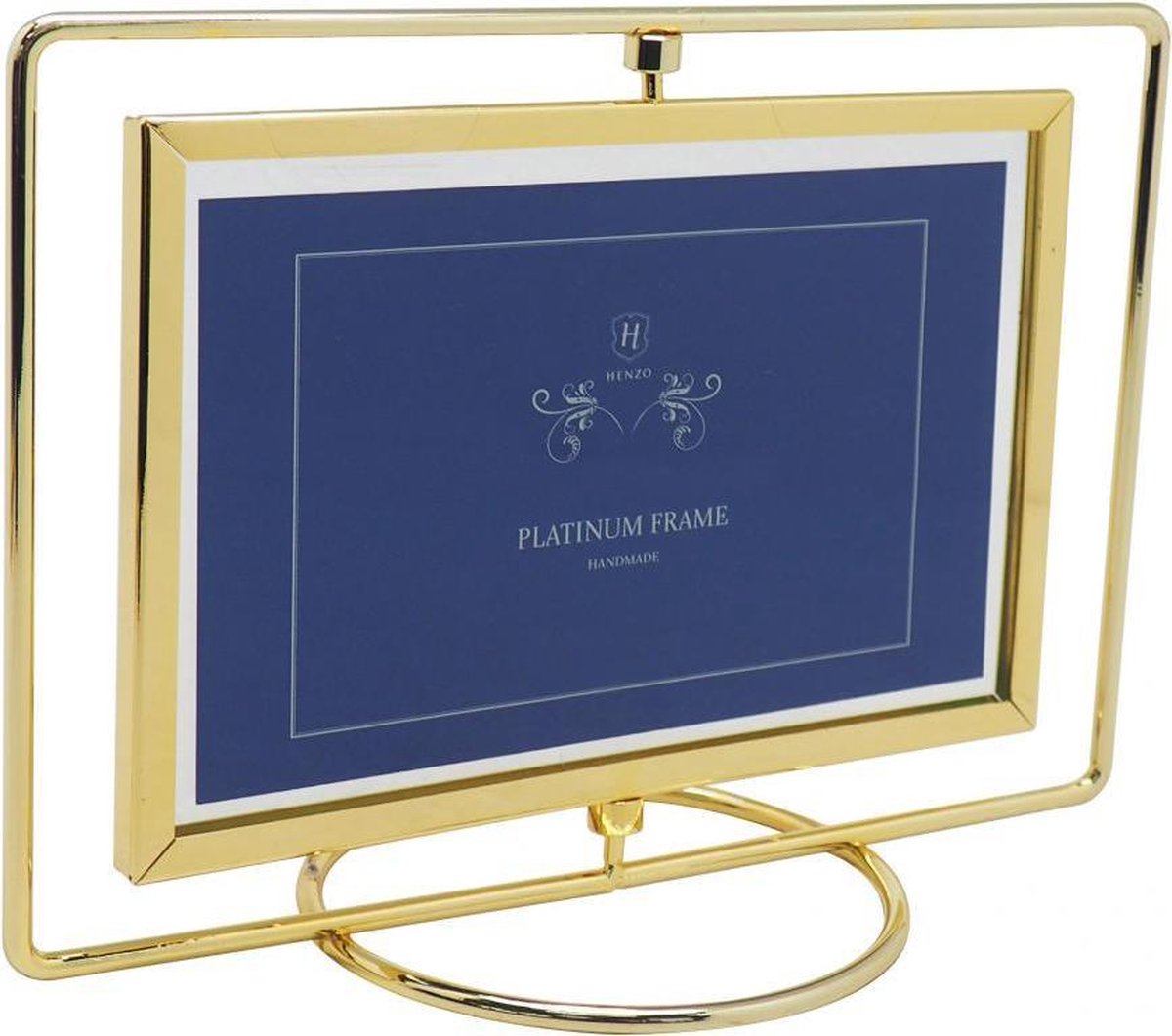 Henzo Fotolijst - Henzo - Platinum Landscape Swing - Fotomaat 10x15 cm - Goud