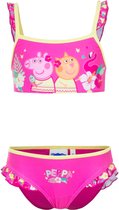 Peppa Pig bikini - roos - geel - maat 116 / 6 jaar