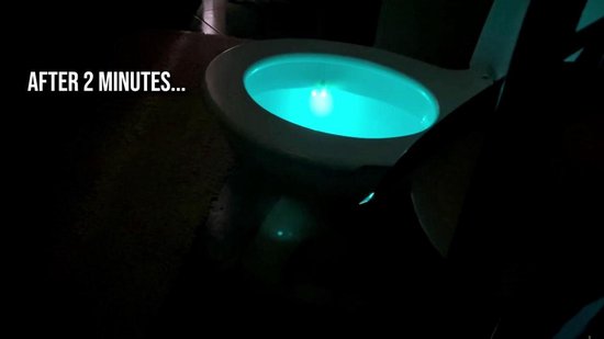 Éclairage de cuvette de toilette Siècle des Lumières de cuvette de Toilettes  Lampe de... | bol.com