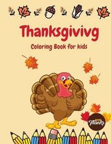 Thanksgiving Coloring Book For Kids