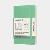 Moleskine 18 Maanden Agenda - 2021/22 - Wekelijks - Pocket - Softcover - IJs Groen