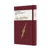 Moleskine 12 Maanden Agenda - 2022 - Harry Potter - Wekelijks - Large - Hardcover - Bordeaux Rood