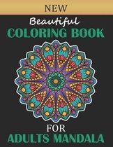 New Beautiful Coloring Book For Adult Mandala