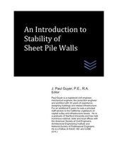 Omslag An Introduction to Stability of Sheet Pile Walls