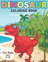 Dinosaur Coloring Books For Kids Ages 4-8