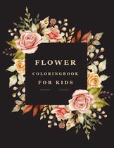Flower Coloring Book For Kids