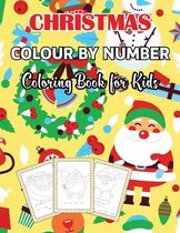 Christmas Colour By Number Coloring Book for Kids