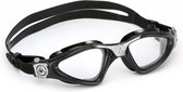 Aqua Sphere Kayenne - Zwembril - Volwassenen - Clear Lens - Zwart/Zilver