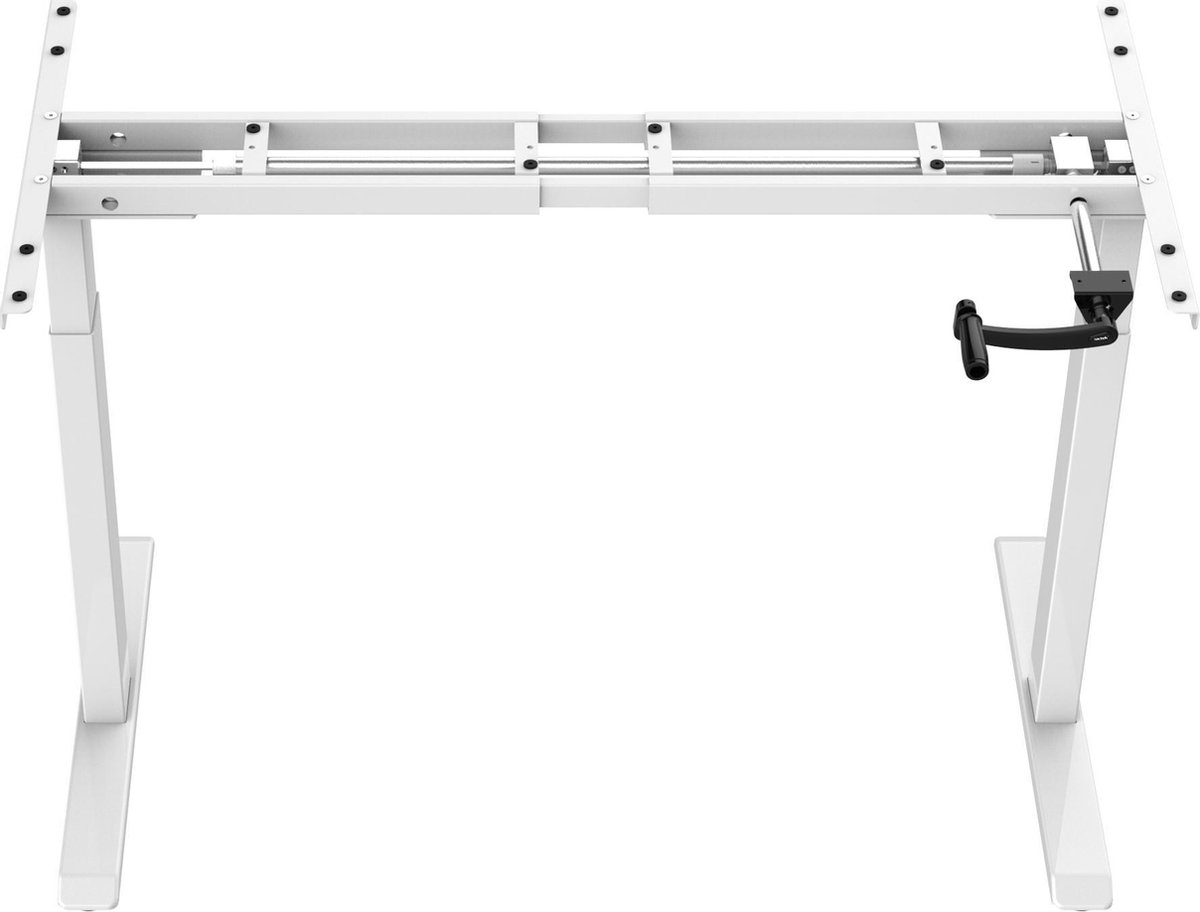 Euroseats- Flexframe - zit-sta frame (slinger verstelbaar) - 140 x 80 cm (wit) inclusief tafelblad