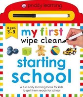 Priddy Learning My First Wipe Clean Starting School A Fun Early Learning Book Wipe Clean, 2