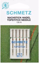 SCHMETZ TOPSTITCH NAALDEN 80-12, PER PAKJE.