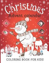 Advent Calendar Coloring Book For Kids