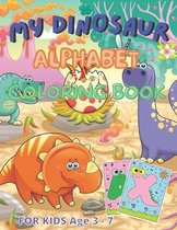 My Dinosaur Alphabet Coloring Book