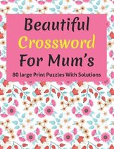 Beautiful Crossword For Mum's