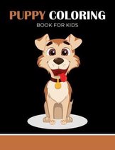 Puppy coloring book for kids