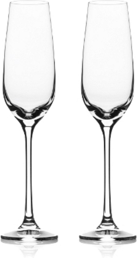 Vacu Vin Champagneglas - 2 stuks - Kristalglas | bol.com