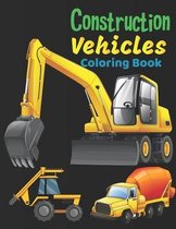Construction vehicles Coloring Book