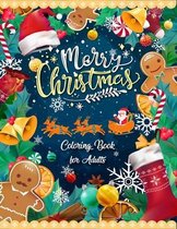 Merry Christmas Coloring Book for Adults